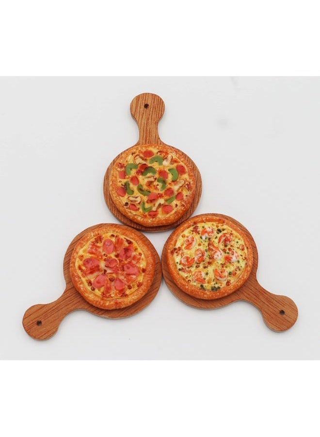 ThaiHonest Mixed 3 Assorted Dollhouse Miniatures Pizza,Collectibles - Image 4
