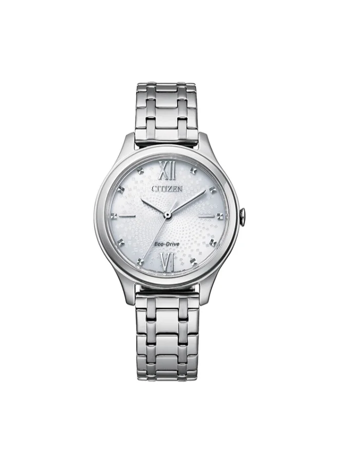 CITIZEN Women's Stainless Steel Strap  Watch EM0500-73A - 32 mm