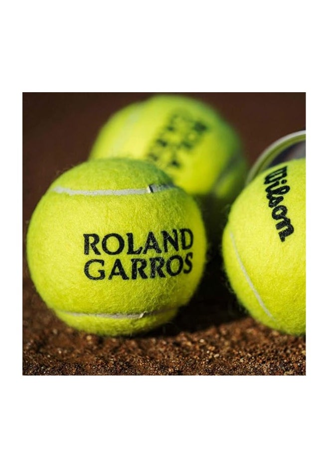 Wilson Unisex-Adult Roland Garros All Court Tennis Ball, Yellow - pzsku/ZF4FBAE3A635016BE196EZ/45/_/1719263368/5ee7bb69-58d4-4df3-8546-f85dc77907ad