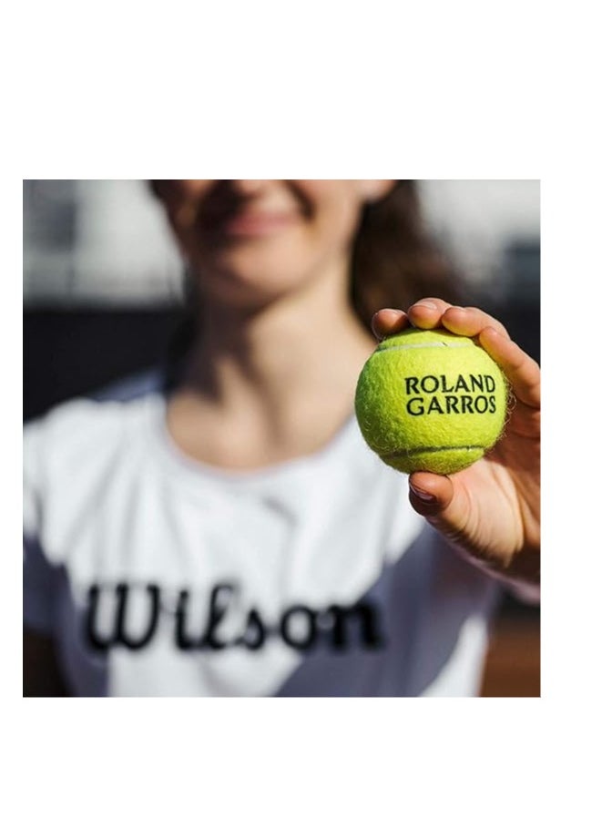 Wilson Unisex-Adult Roland Garros All Court Tennis Ball, Yellow - pzsku/ZF4FBAE3A635016BE196EZ/45/_/1719263419/a63c0384-9b04-44d1-a2aa-b32fb92ce6e0