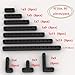 YUJHITP Liftarms Thick Bulk Assortment Pack 80 Black Liftarms Beams with 10 Sizes Compatible with Lego Parts and Pieces - Image 4
