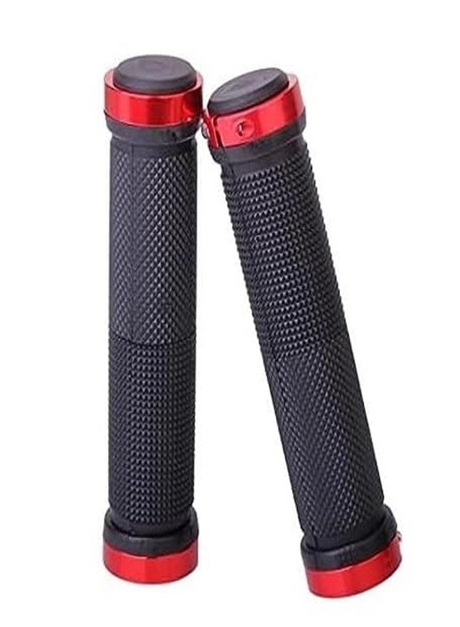 Wavva® Handle Grip for Cycle - Non-Slip and Firm, Handles Grips | Pair Cycling Lock-on Anti-Slip Bicycle Handlebar Grips for Beach Cruiser Razor Scooter Foldable Mountain Bicycle BMX MTB (Multi-Color) - Image 1