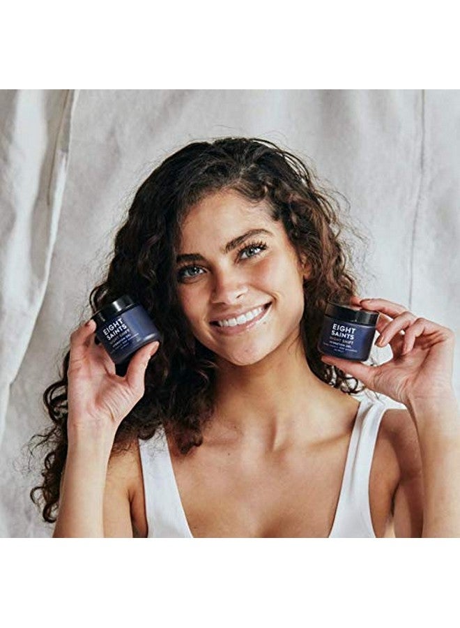 Eight Saints Ight Saints Night Shift Antiaging Gel Face Moisturizer Natural And Organic Anti Wrinkle Night Cream Gel For Face To Reduce Fine Lines And Wrinkles For Face 2 Ounces - Image 5