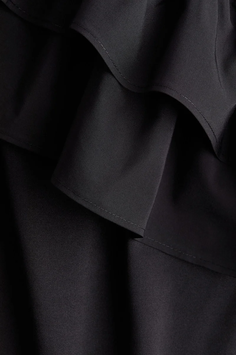 اتش اند ام Ruffled One-Shoulder Dress