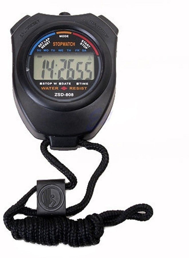 Deepak Enterprise Digital Pocket Sports Stop Watch, Pro Trainer