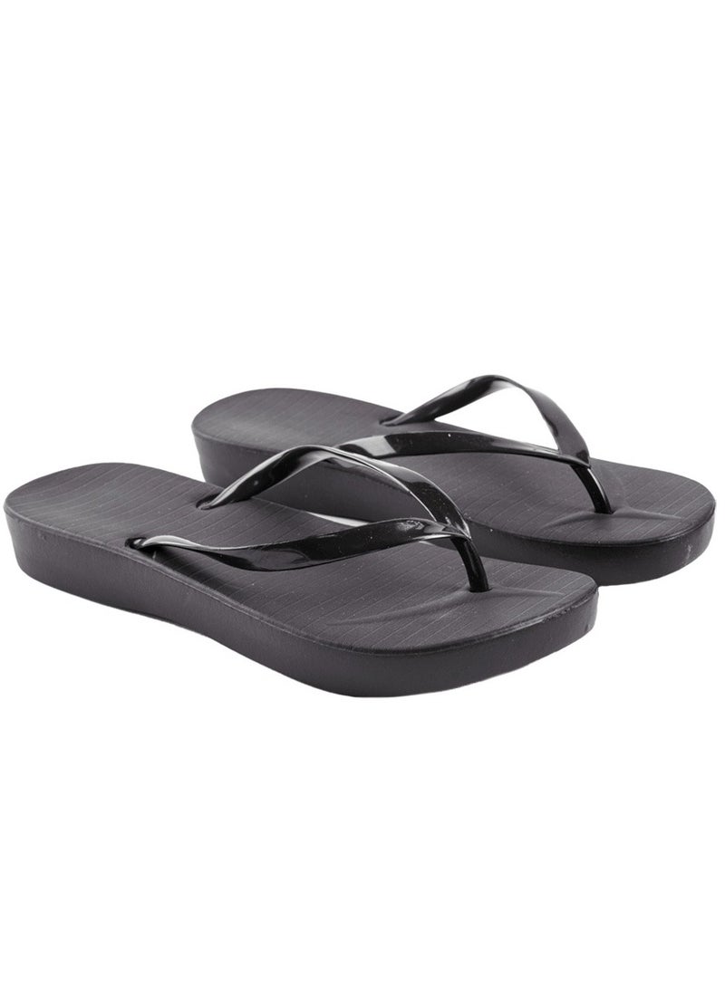 Flamingo Flip Flop slipper For Women - Black