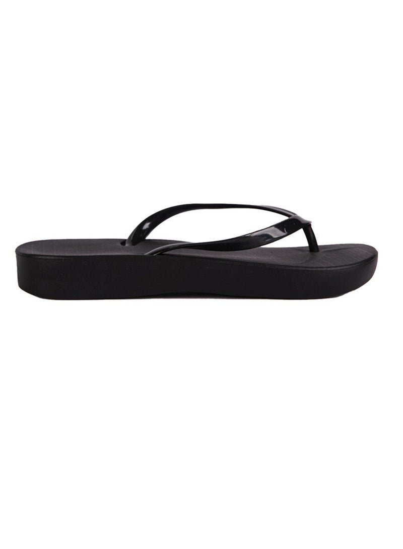Flamingo Flip Flop slipper For Women - Black