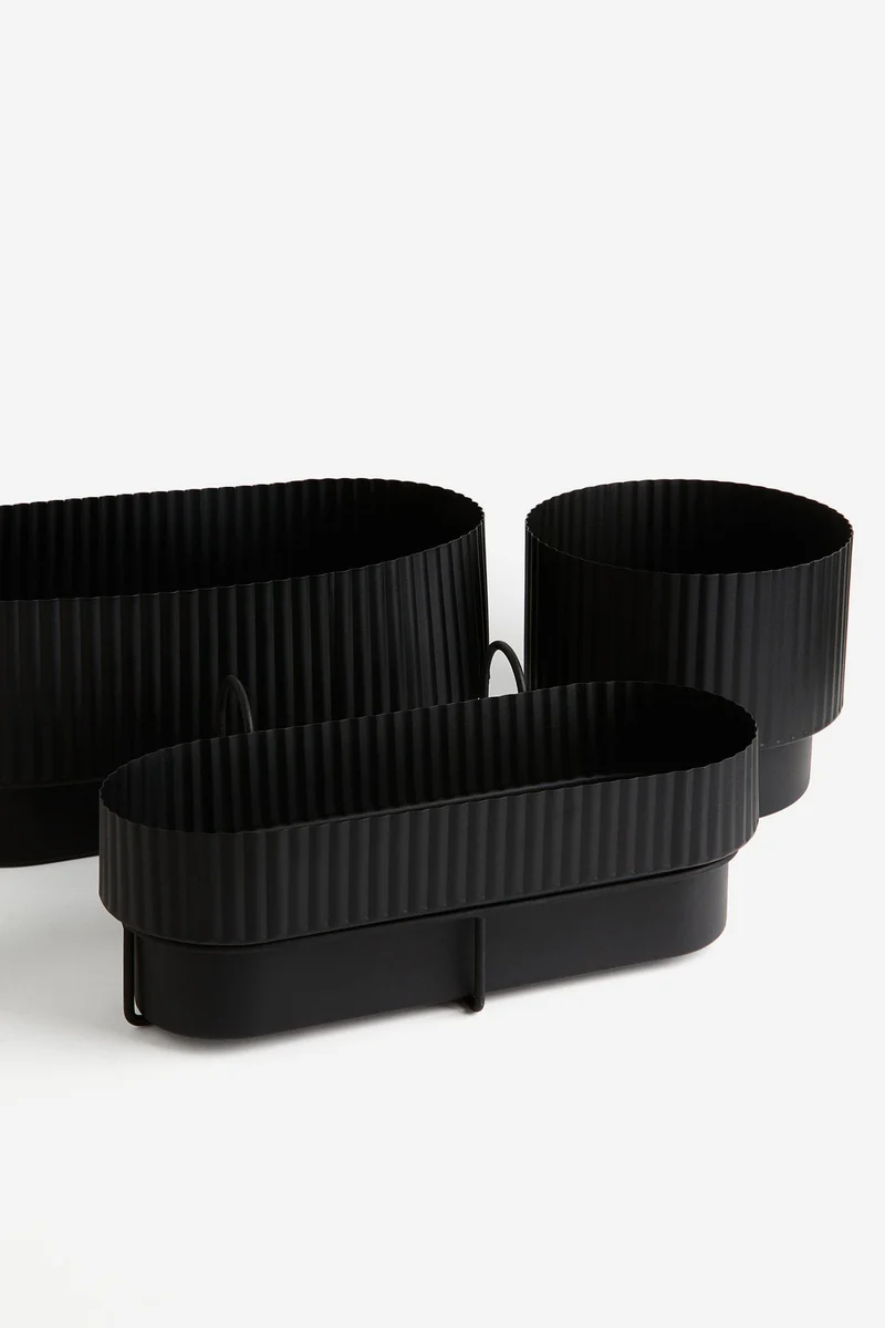 اتش اند ام Hanging Planter Box In Metal