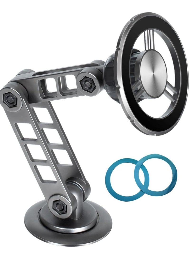 360° Rotatable Folding Car Phone Holder – Adjustable Hands-Free Car Mount for Desk & Vehicle - Image 1