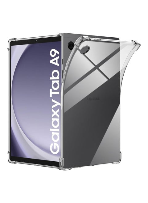Premium Clear Case for Samsung Galaxy Tab A9, Soft TPU Skin Back and Full Body Protection, Anti-Scratch, Anti-Yellowing, Cover For Samsung Galaxy Tab A9 8.7inch