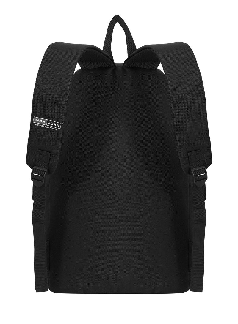 Parajohn Roamer 17 Inch Polyester Backpack Bag With Front Pocket, 44x31x12 cm - Image 5
