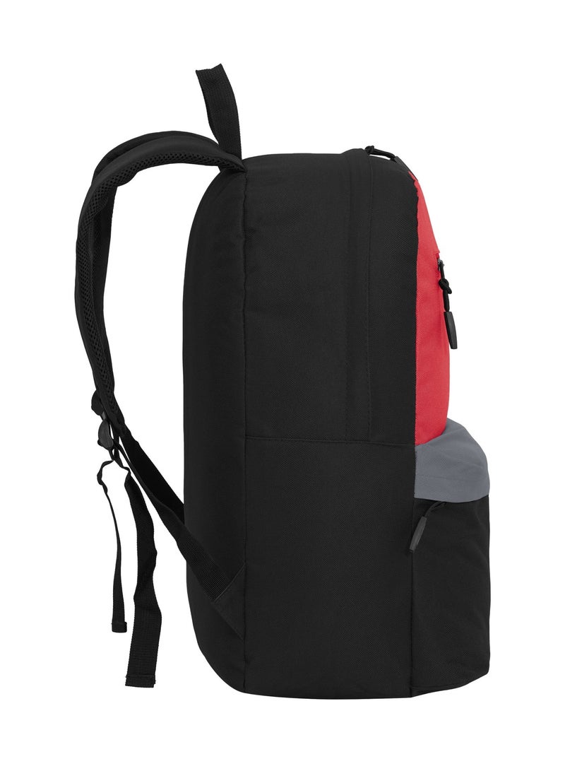 Parajohn Roamer 17 Inch Polyester Backpack Bag With Front Pocket, 44x31x12 cm - Image 4