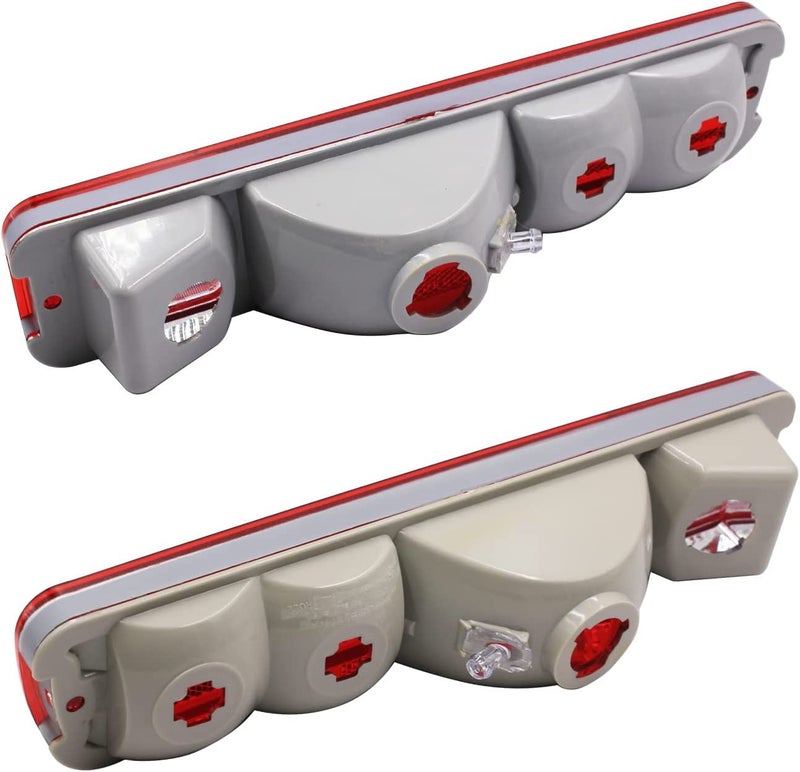 LAFORMO El Camino Tail Light Assembly - Replacement for 1979-1987 Chevy El Camino Malibu GMC Caballero (Pair) - Image 4