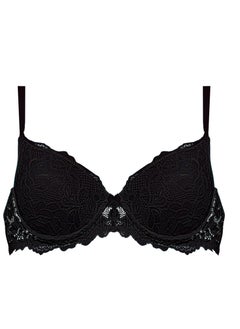 Women's push-up bra lined with soft lace embroidery for more support and stability for a distinctive look