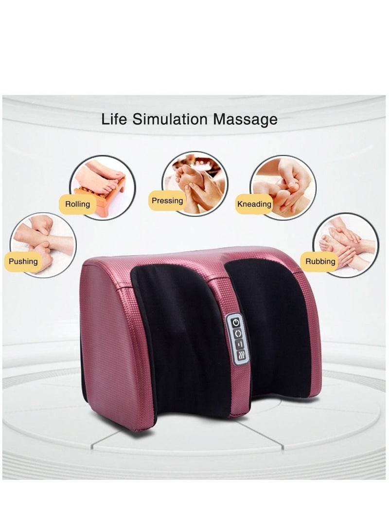 Generic Electric Foot Massager Heating  Kneading Roller Muscle Vibrator Pain Relief Relaxation Hot Compression Foot Spa  - Image 1