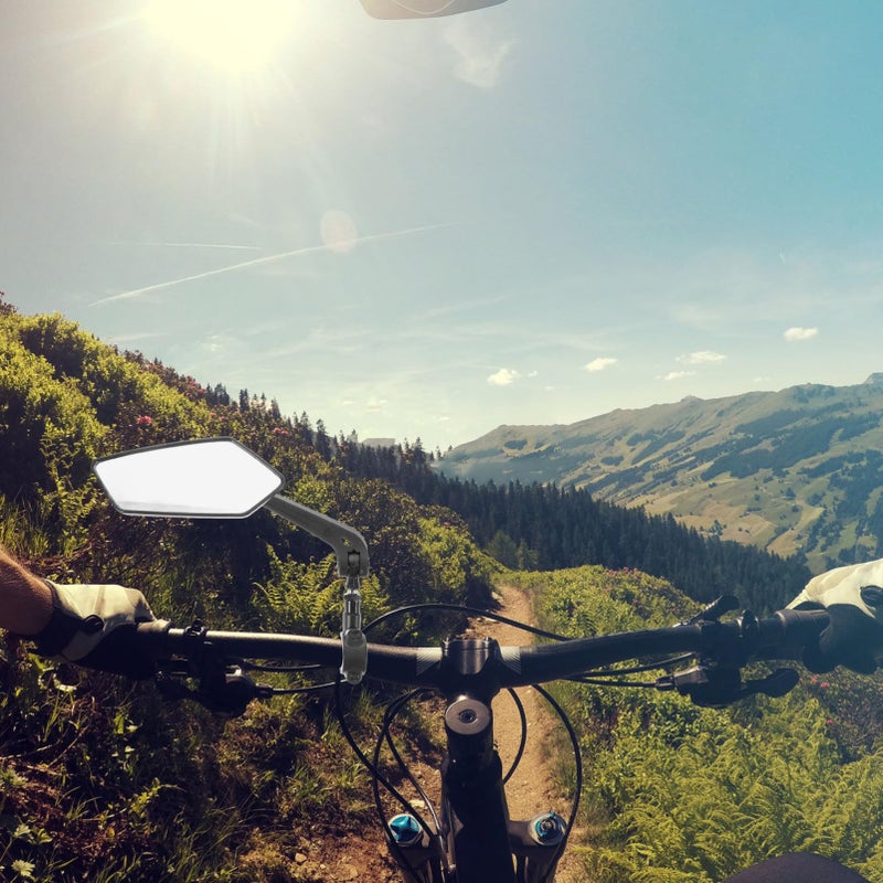 Adjustable Mountain Bike Rearview Mirror 23X18X2 5CM Rotatable Safe Cycling Accessory - Image 5