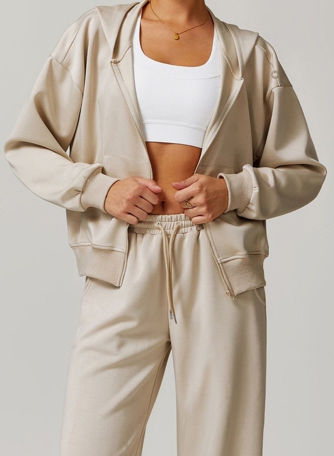 KAWN.YOGA Womens Light Loose Fit Jacket - Image 3