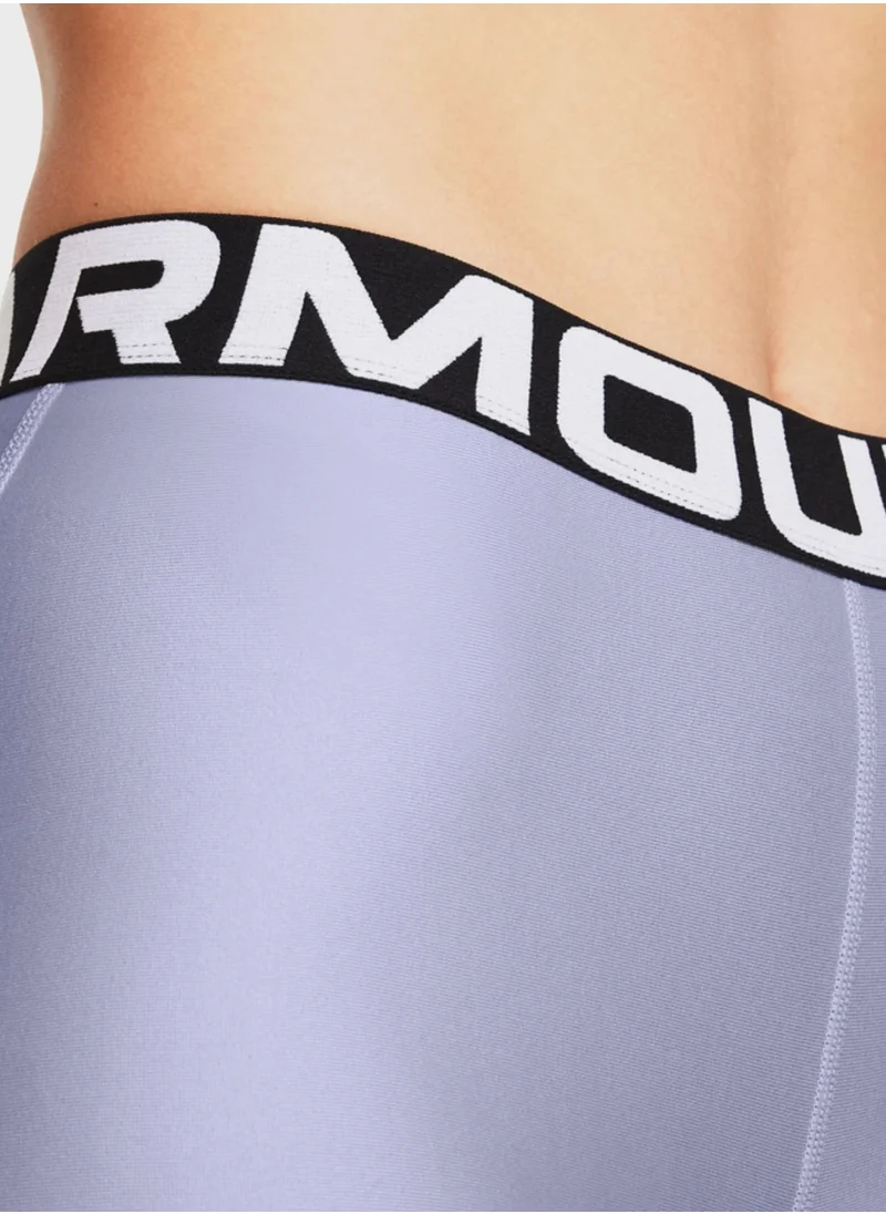 UNDER ARMOUR Heatgear Authentics 8-In Compression Shorts
