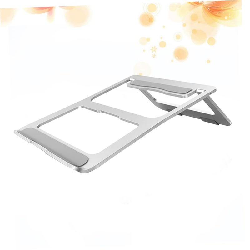 Aluminum Laptop Stand Foldable Portable Riser for Desk Ventilated Cooling Bracket - Image 4