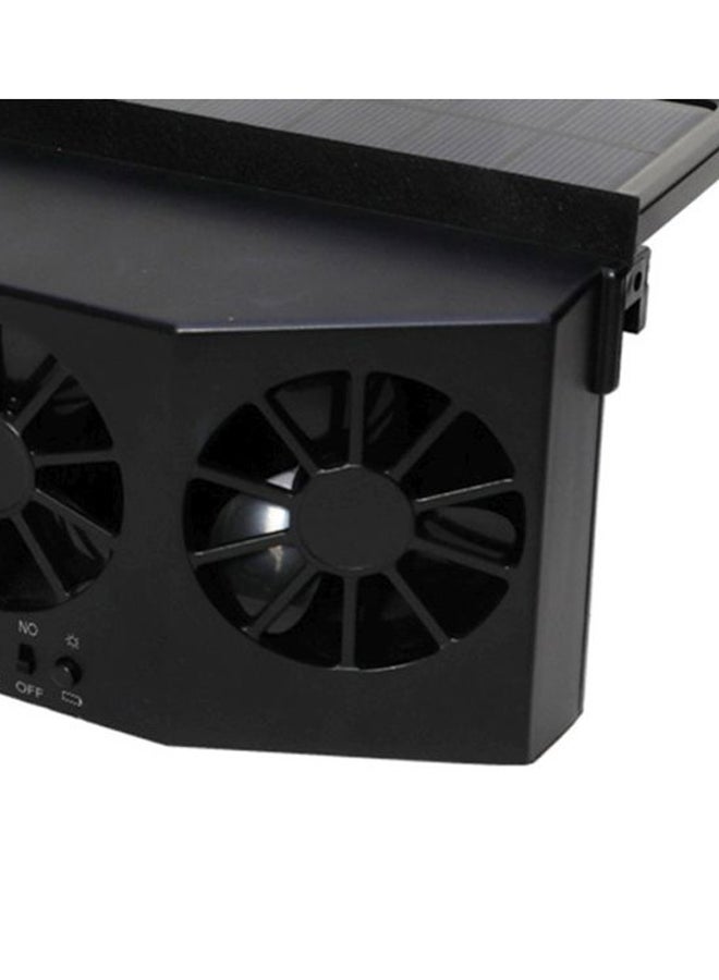 Solar Car Ventilation Exhaust Radiator Fan - Image 2