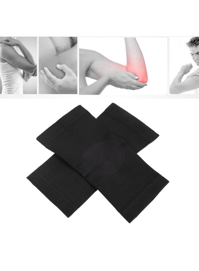 2pc Breathable Compression Elbow Sleeve for Joint Support, Pain Relief and Sports Recovery - Flexible Compression Wrap for Tennis, Gym, and Daily Use - Image 4