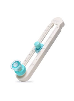 Circle Cutter 360-Degree Handmade Rotation Compass Adjustable Circle Diameter DIY Card Paper Cutting Tool with Visible Center Position and Clear Scale with Blade Cover Ideal