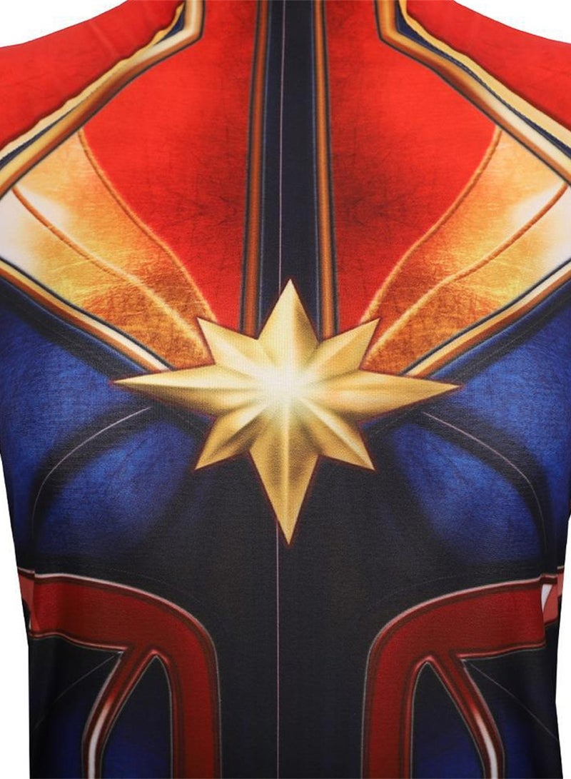 Tights cosplay role play stage performance jumpsuit Captain Marvel Stage Dress Up Costume - Image 2