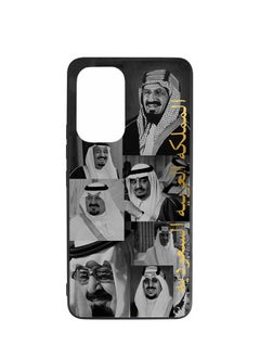 Okteq TPU Protection and Hybrid Rigid Clear Back Cover Case Kings of Saudi Arabia for Samsung Galaxy A53 5G  - Image 1