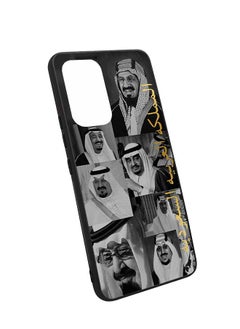 Okteq TPU Protection and Hybrid Rigid Clear Back Cover Case Kings of Saudi Arabia for Samsung Galaxy A53 5G  - Image 2