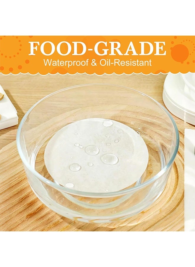MXN 200 Pcs White Leak-Proof Cap Lid Liners Disposable Beverage Cup Seals - Food Grade Cup Sealing Paper Pads Round Leak‑Proof Paper for Coffee Milk Tea Takeout Drinks and Home Use - Image 3