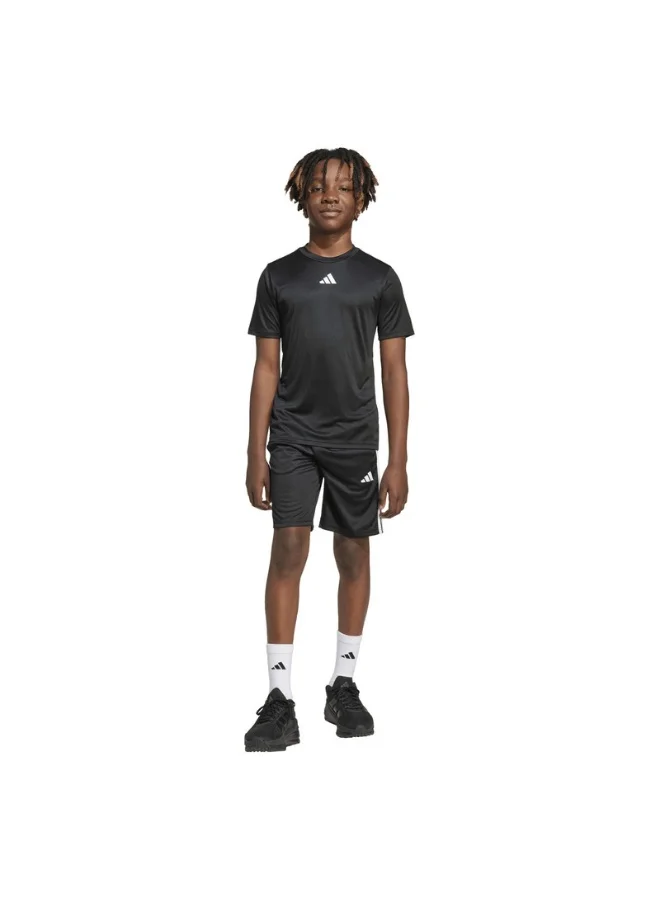 Adidas J Tr-Es 3S Set Black Training Suits For Junior 5-6Y
