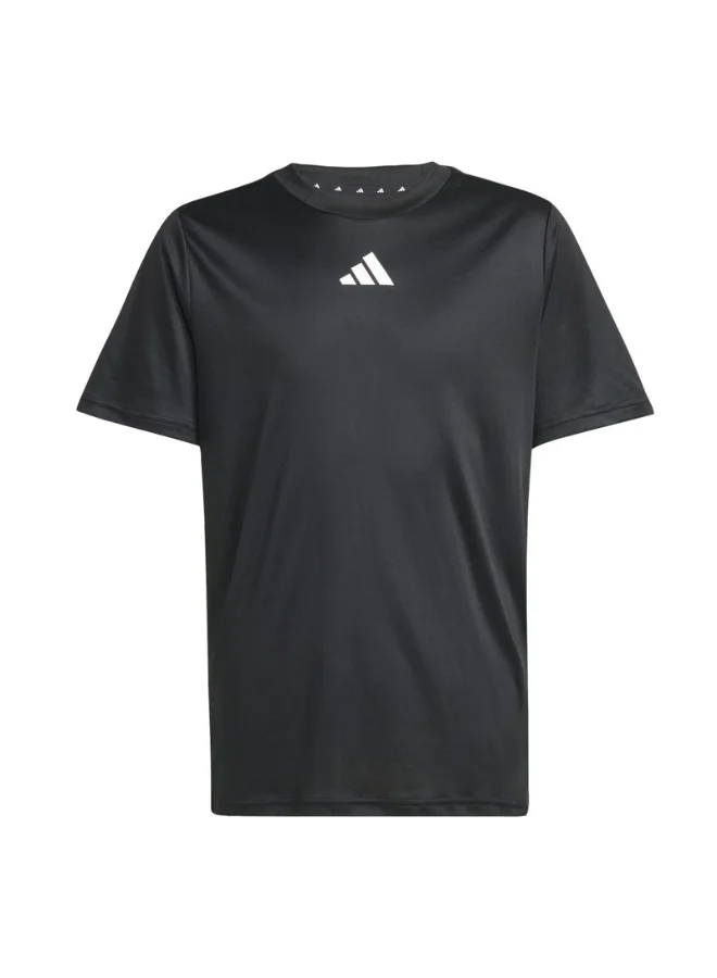 Adidas J Tr-Es 3S Set Black Training Suits For Junior 5-6Y