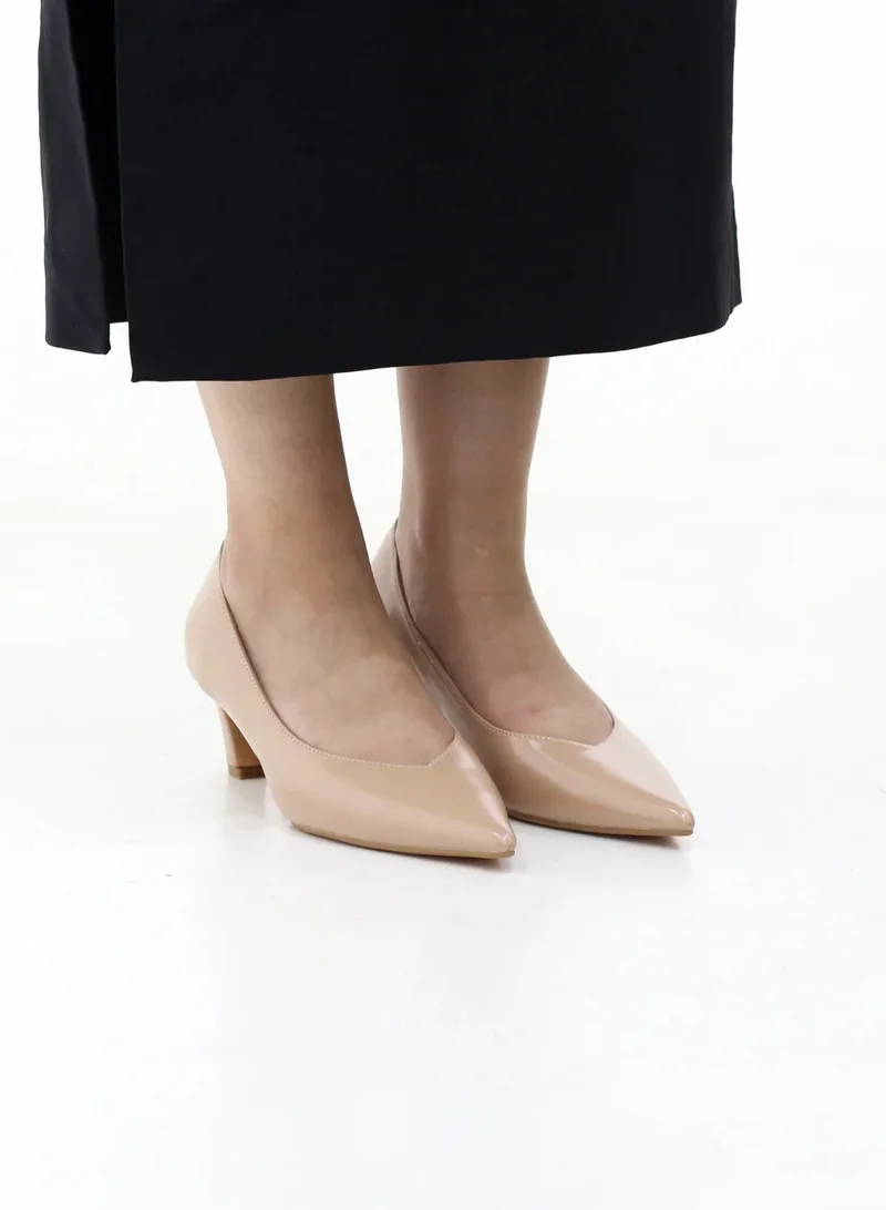 LAMARAPARIS AZAINIA POINTED TOE WITH LOW KITTEN HEEL