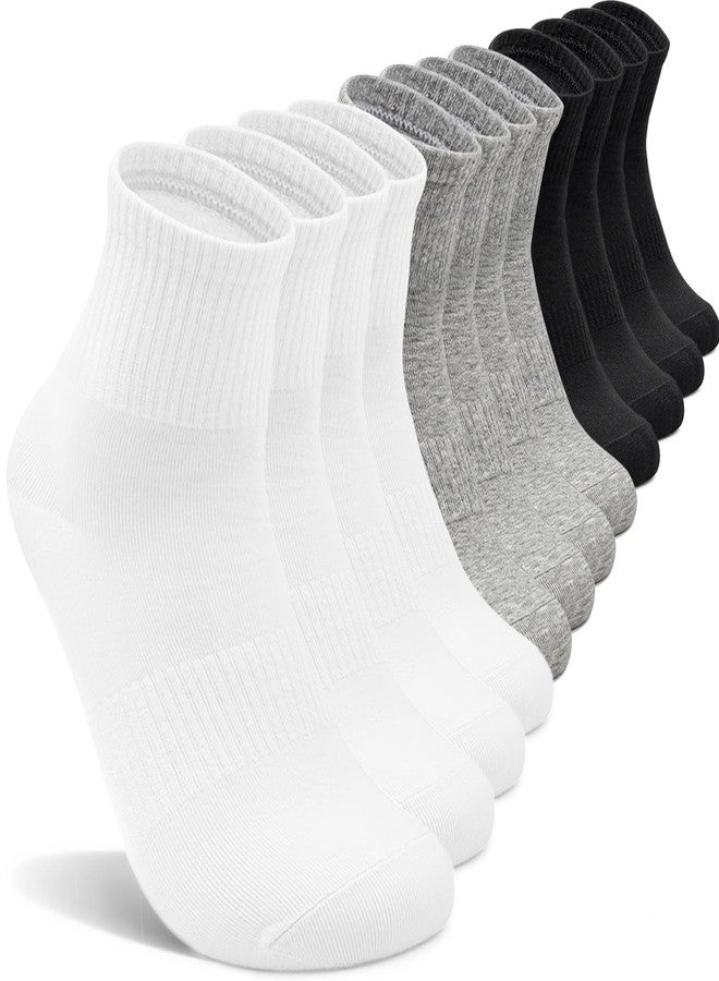 UoUoUosocks 6 Pairs Athletic Socks for Men/Women 5-9, mixd - Image 1