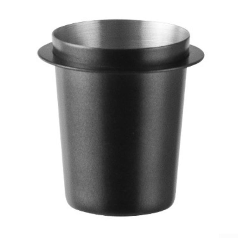 53mm Black Espresso Coffee Dispenser Double Handle Precision Measurement Portafilter Compatible - Image 2