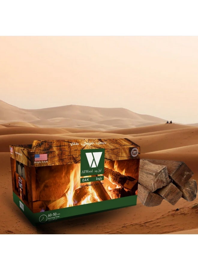 حطب البلوط 5كجم طول 20 سم - Image 1