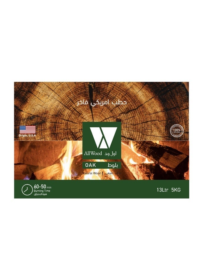 حطب البلوط 5كجم طول 20 سم - Image 3