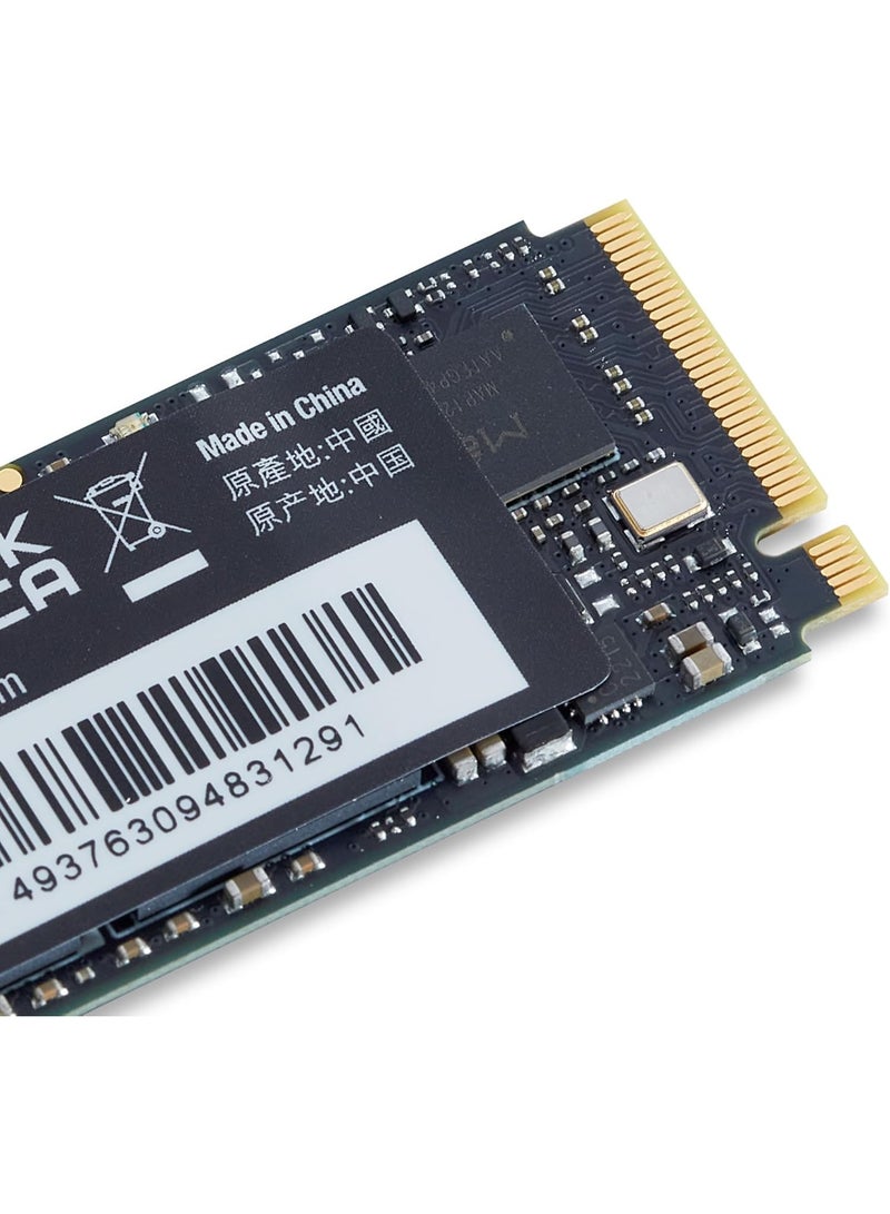 VERBATIM قرص صلب داخلي Verbatim Vi3000 NVMe M.2، قرص SSD داخلي بسعة تخزين 2TB، قرص صلب بحجم PCIe Gen 3، أسود - Image 4