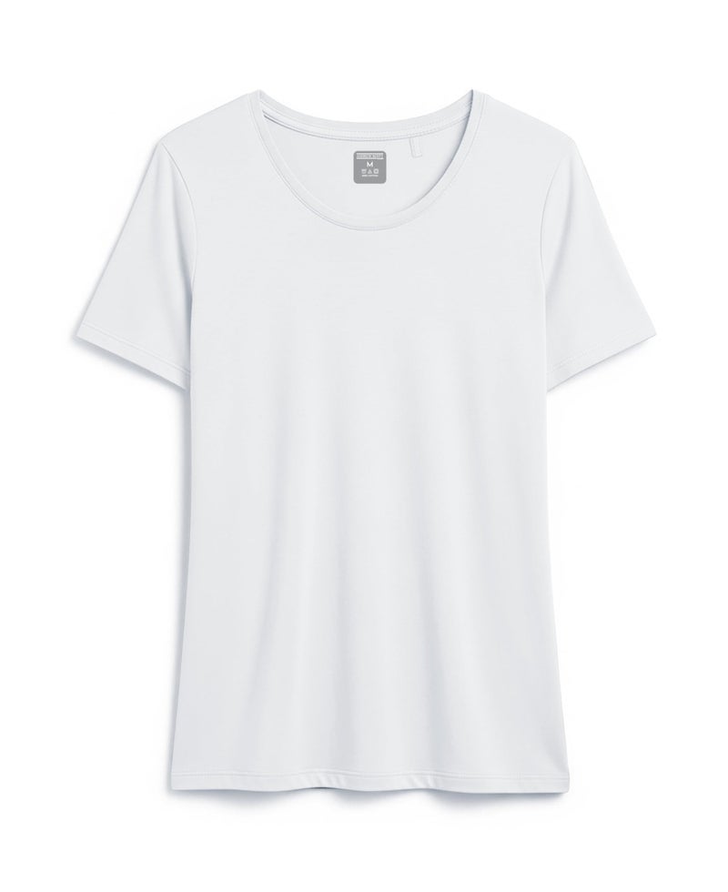 Andrew Scott Women's Color T Shirts |100% Superfine Combed Cotton |Short Sleeve Tops| Multi Packs - Image 3