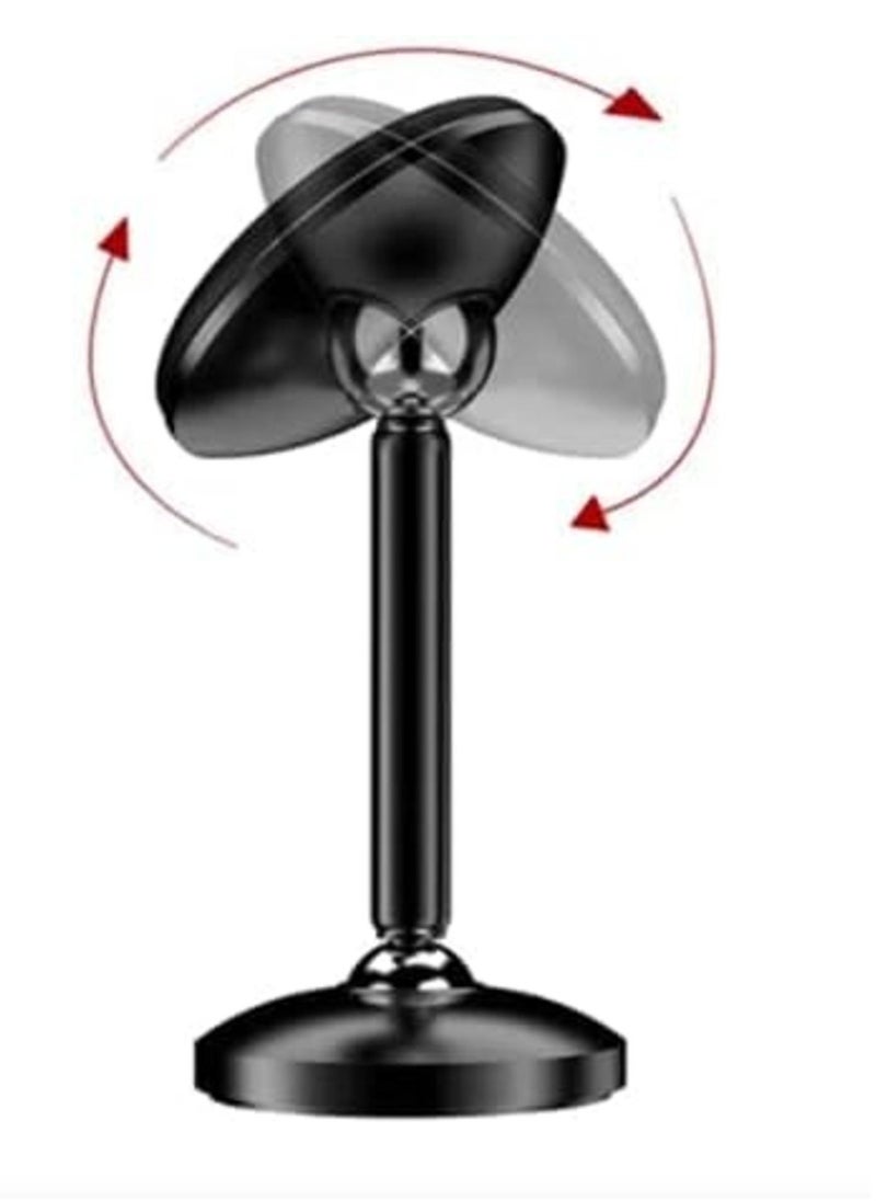 JAJEEK "Magnetic Car Mobile Holder (Black) – ET-EH82 Universal Magnetic Phone Mount for Car, Compact Design & Secure Grip" - Image 2