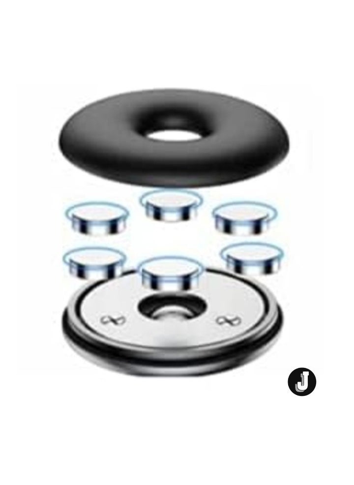 JAJEEK "Magnetic Car Mobile Holder (Black) – ET-EH82 Universal Magnetic Phone Mount for Car, Compact Design & Secure Grip" - Image 1