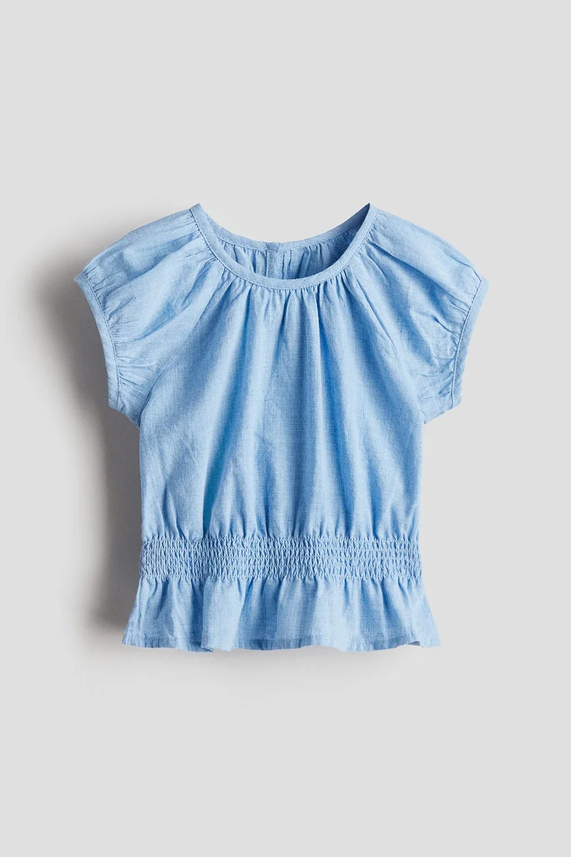 H&M Cotton muslin top