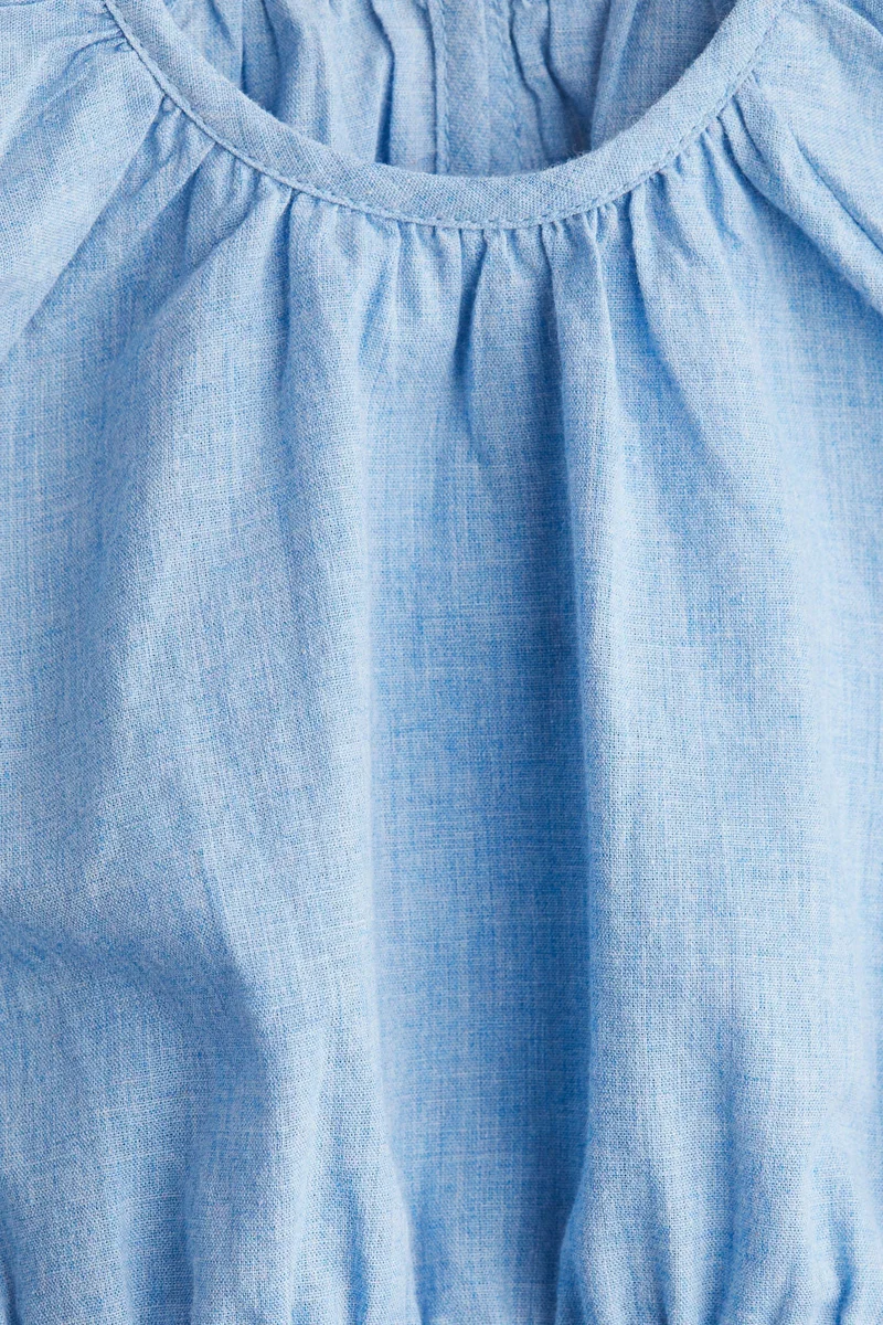 H&M Cotton muslin top