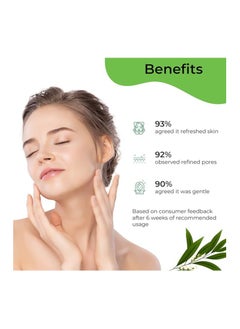 PILGRIM Pilgrim Tea Tree & 2% Niacinamide face toner for oily skin, acne & blemish prone skin | Toner for open pores tightening, pore cleansing & glowing skin | Women & Men | 100 ml  - Image 3