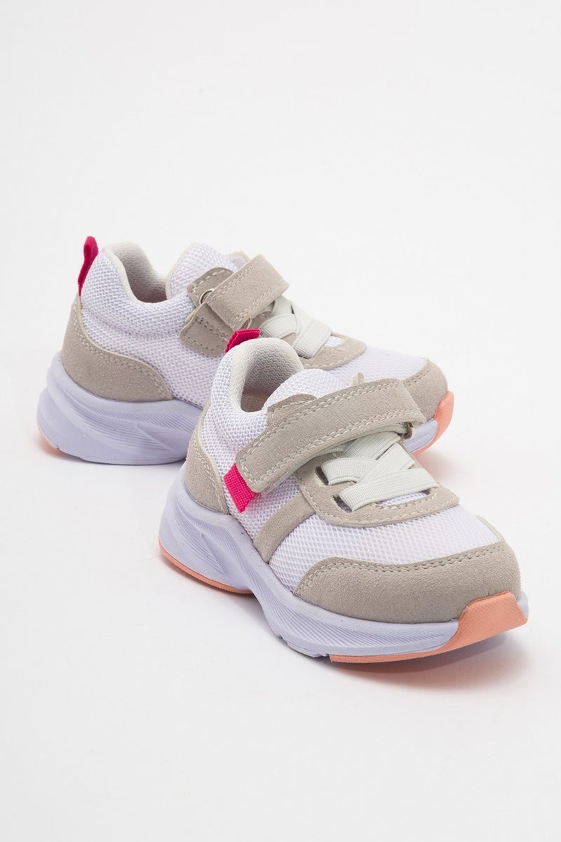 Mnpc Unisex Kids White Casual Sports Shoes  - Image 3