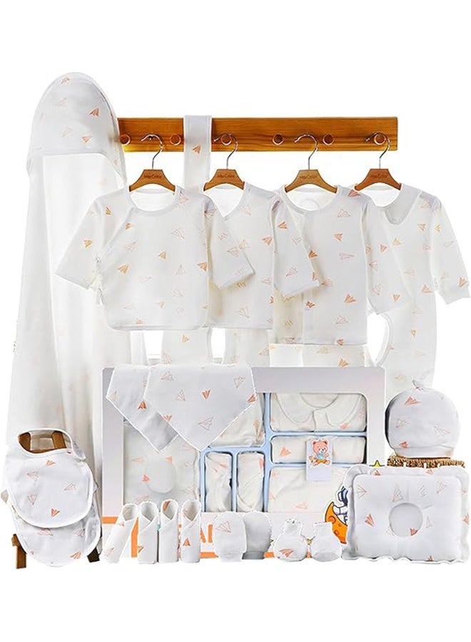 Beauenty 22pcs Baby Gift Box, Newborn Clothing Set Baby Clothes Gift Set, Newborn Gift Set,Newborn Outfit Set Baby Gift Box for Boys and Girls - Image 1