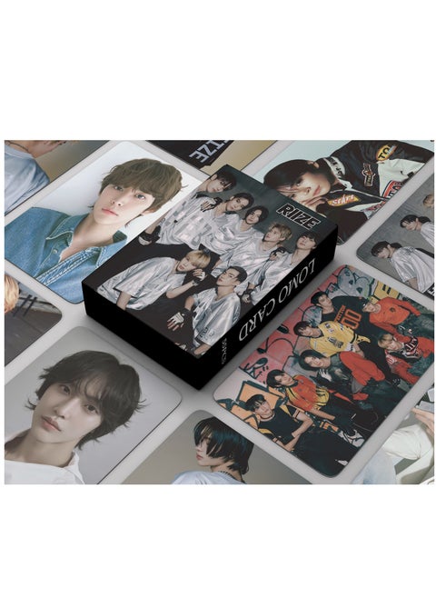 55Pcs RIIZE New Album Talk Saxy Lomo Card