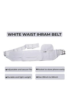 MORANO Morano Hajj And Umra Belt For Men | Unstitched | One Size  - Image 3