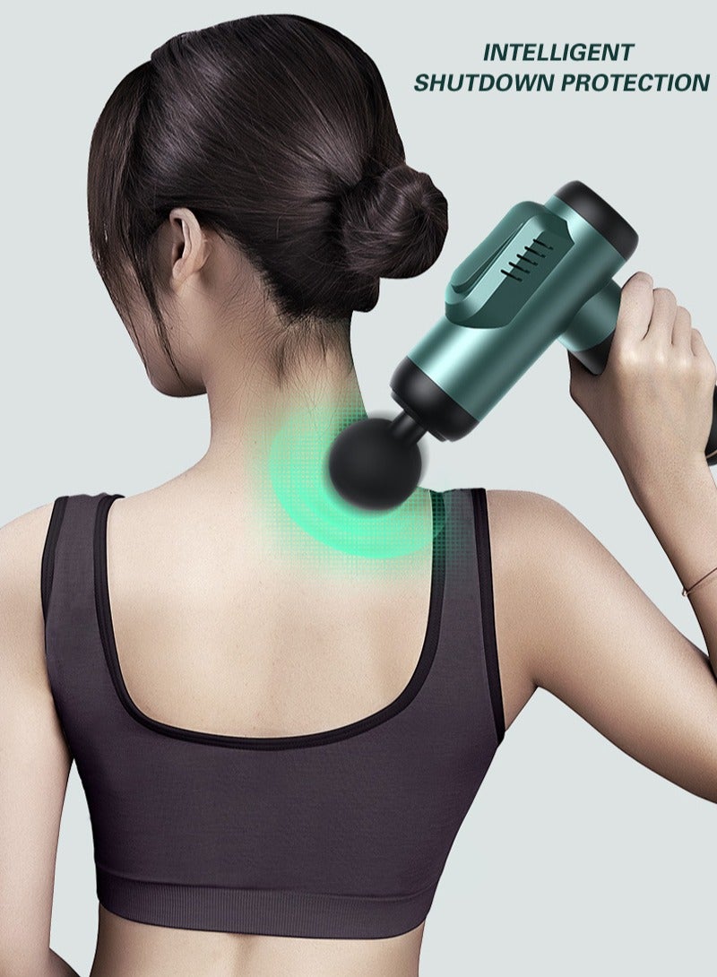 KONKA Konka Fascia Gun Muscle Relaxation Massager Exercise Neck Mask Gun Electric Impact Home Fitness Equipment Fascia Grab 99 Levels+8 Heads+LCD Screen+Storage Box - Image 2