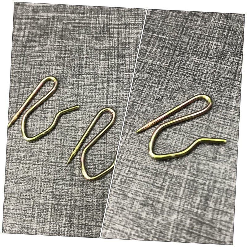 50 Pcs Stainless Steel S Shape Curtain Hooks Rustproof Drapery Accessories For Home Decor Hanging Curtains Living Room Bedroom Hotel - Image 4
